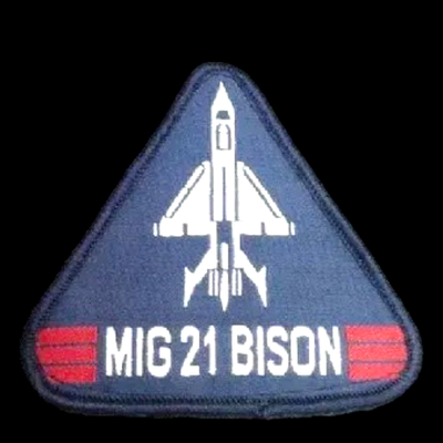 Mig-21 Bison Triangle Cloth Patch