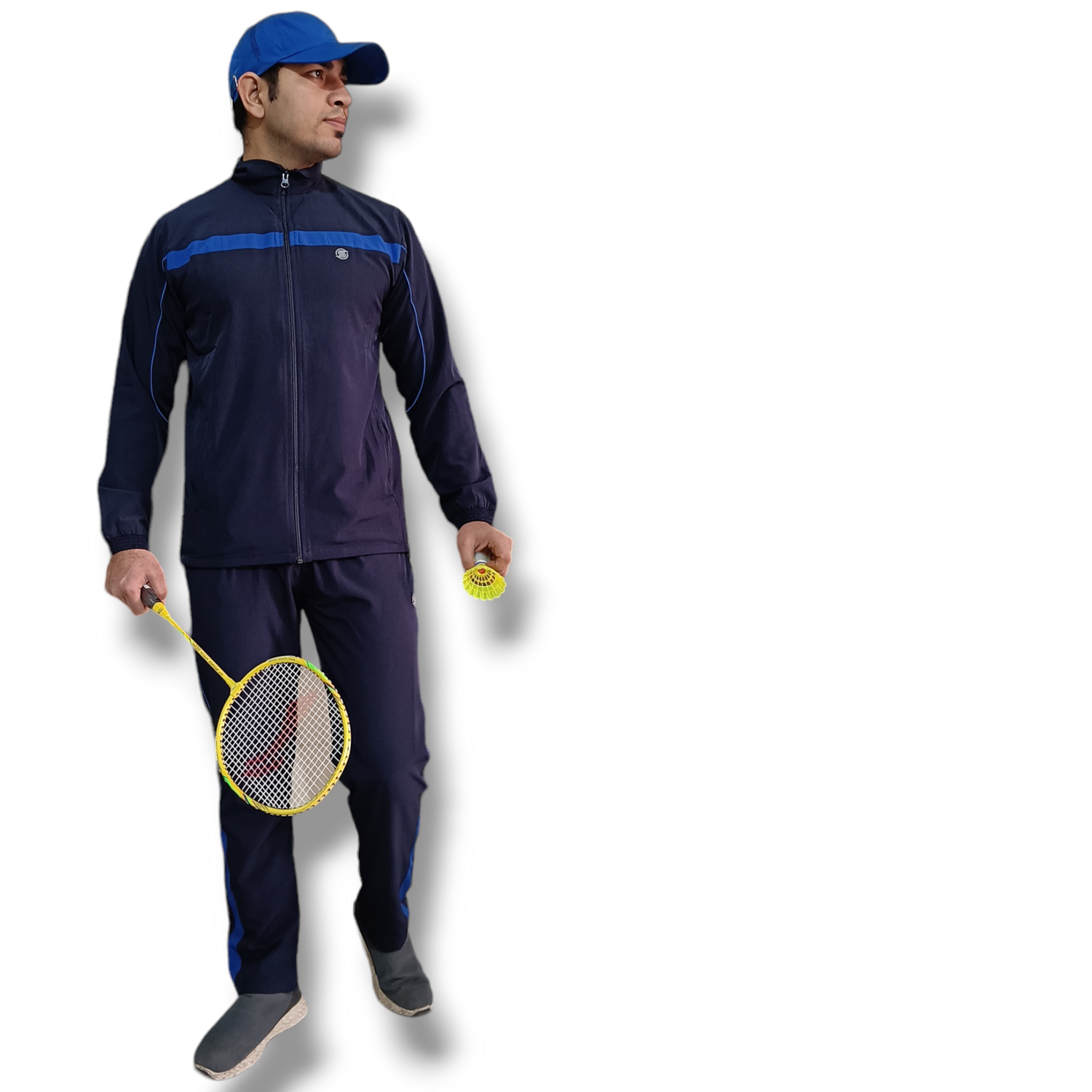 S&amp;S Ns Spandex Navy/Royal Tracksuits 