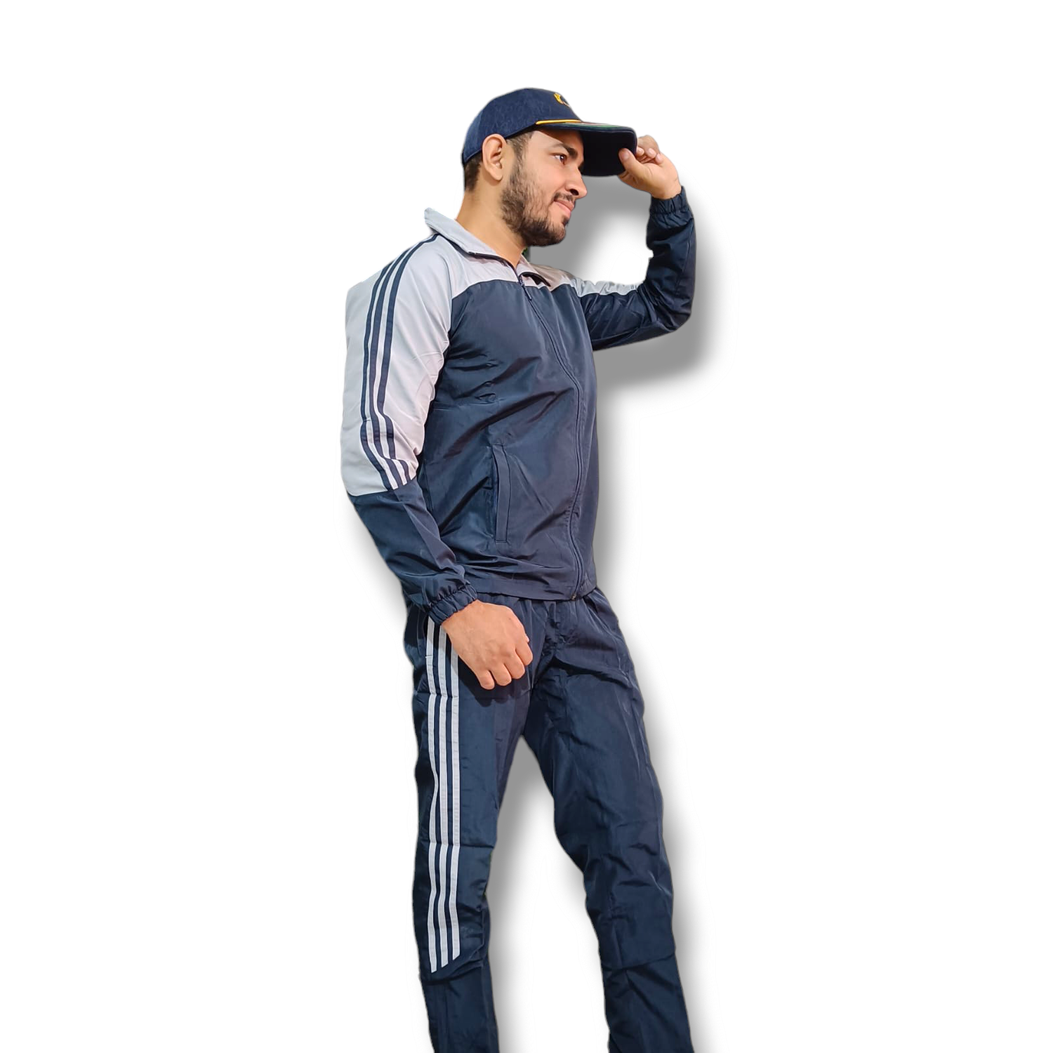 S&amp;S Navy/Grey Tracksuits