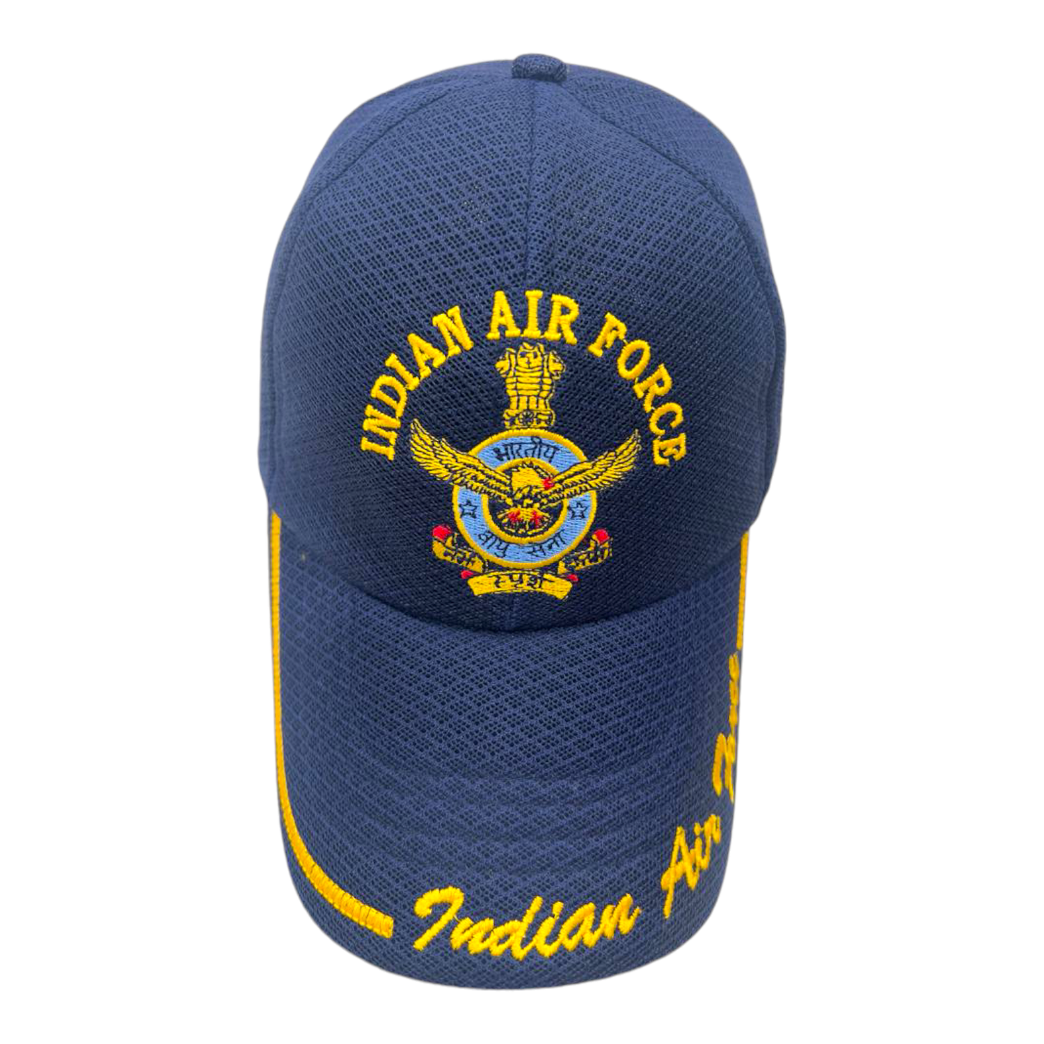 Indian Airforce 6 Kali Pasting Blue Overall Cap