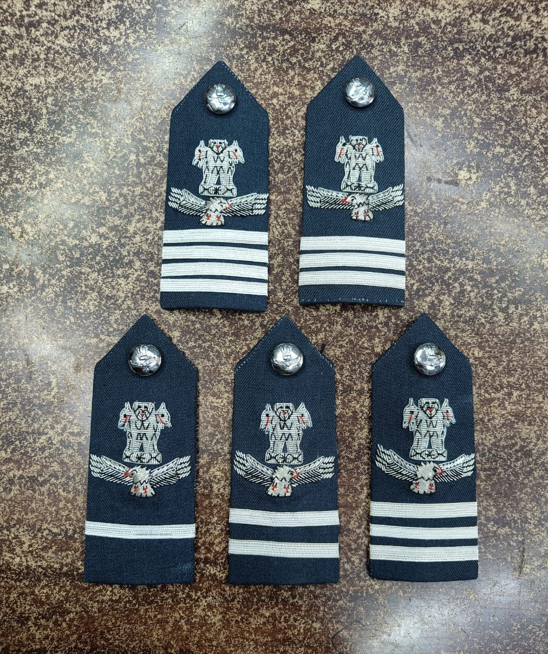 Airforce Officer&#39;s White Dress Appulets