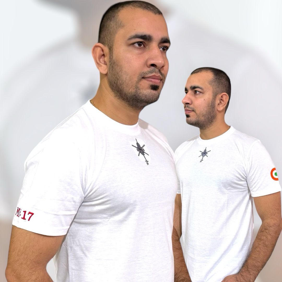 Helicopter White T Shirt