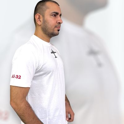 Transporter Aircraft White T Shirt
