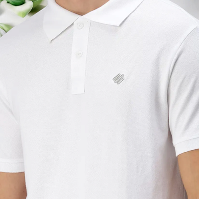 ONN White Colour Polo T shirt