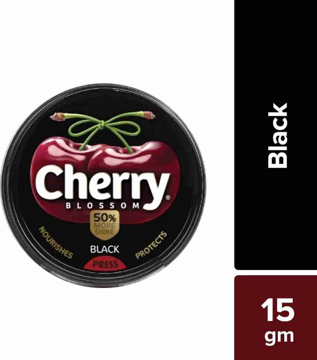 Cherry Blossom Black Shoe Polish