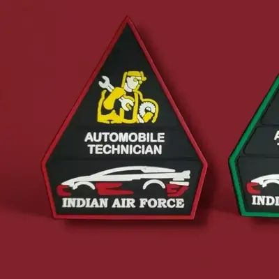 Automobile Technician Silicon Arm Patch