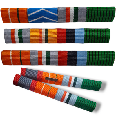 SERVICE RIBBONS AND MEDALS