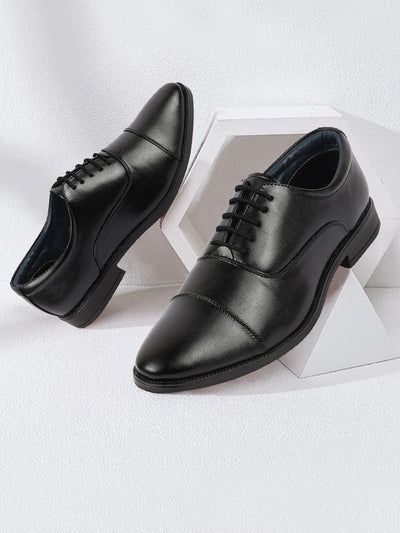 Arrays Leather Oxford Uniform Shoe