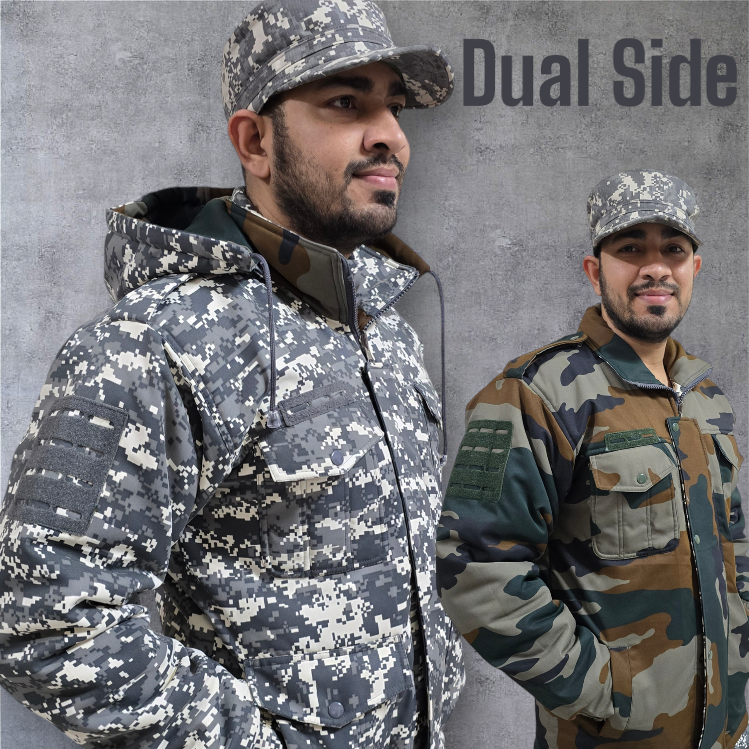 Airforce New Plus Old Reveresval Combat Jacket