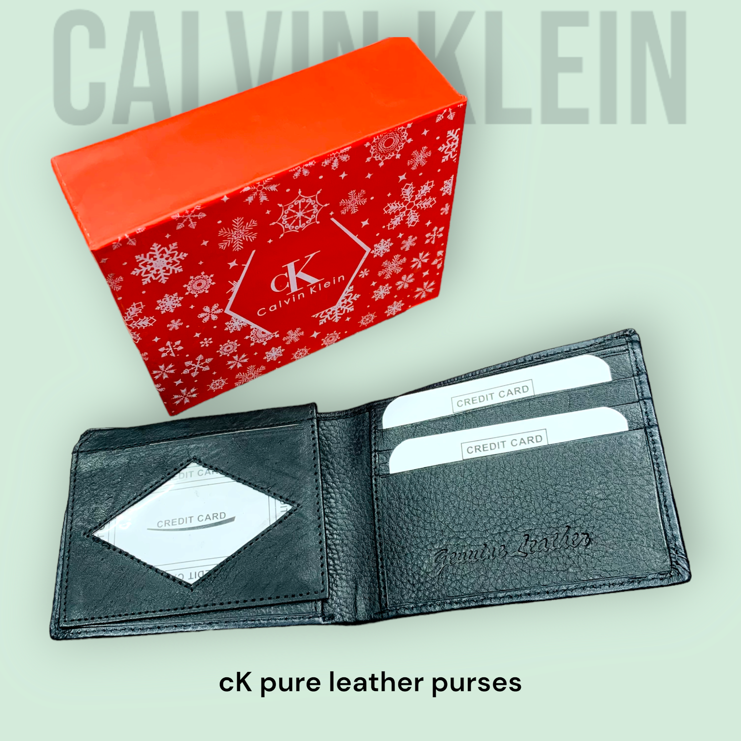 Ck Leather Wallet