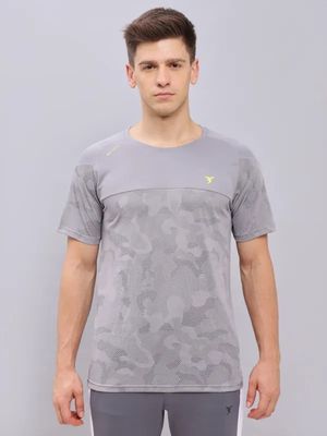 Techno Round Neck Sports T shirt OR50