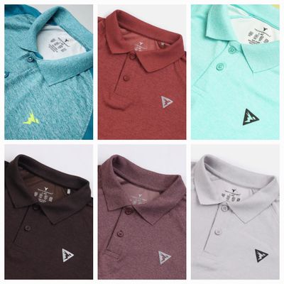 Techno Collar Neck Sports T shirt OR41
