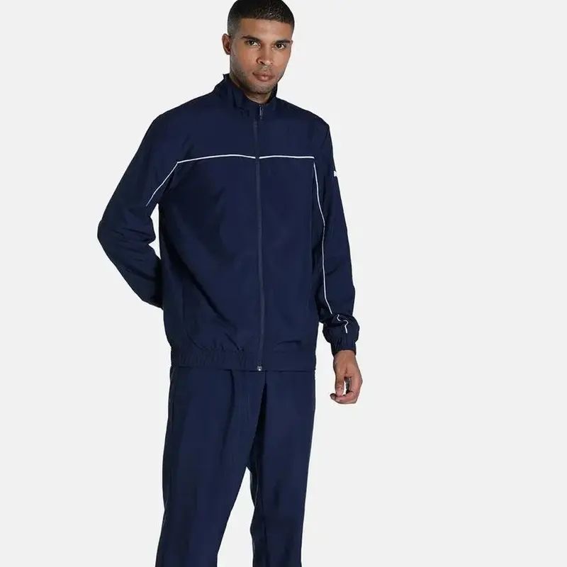Plain Blue Heavy TrenzPoly Or Superpoly Tracksuit
