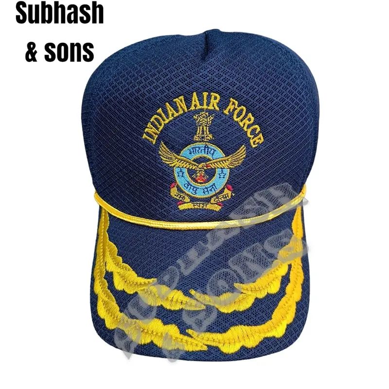 Airforce Double Braide Officers Overall Cap