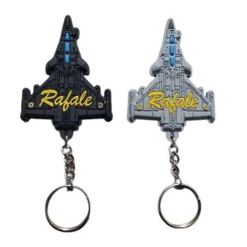 Rafale Rubber Keyring