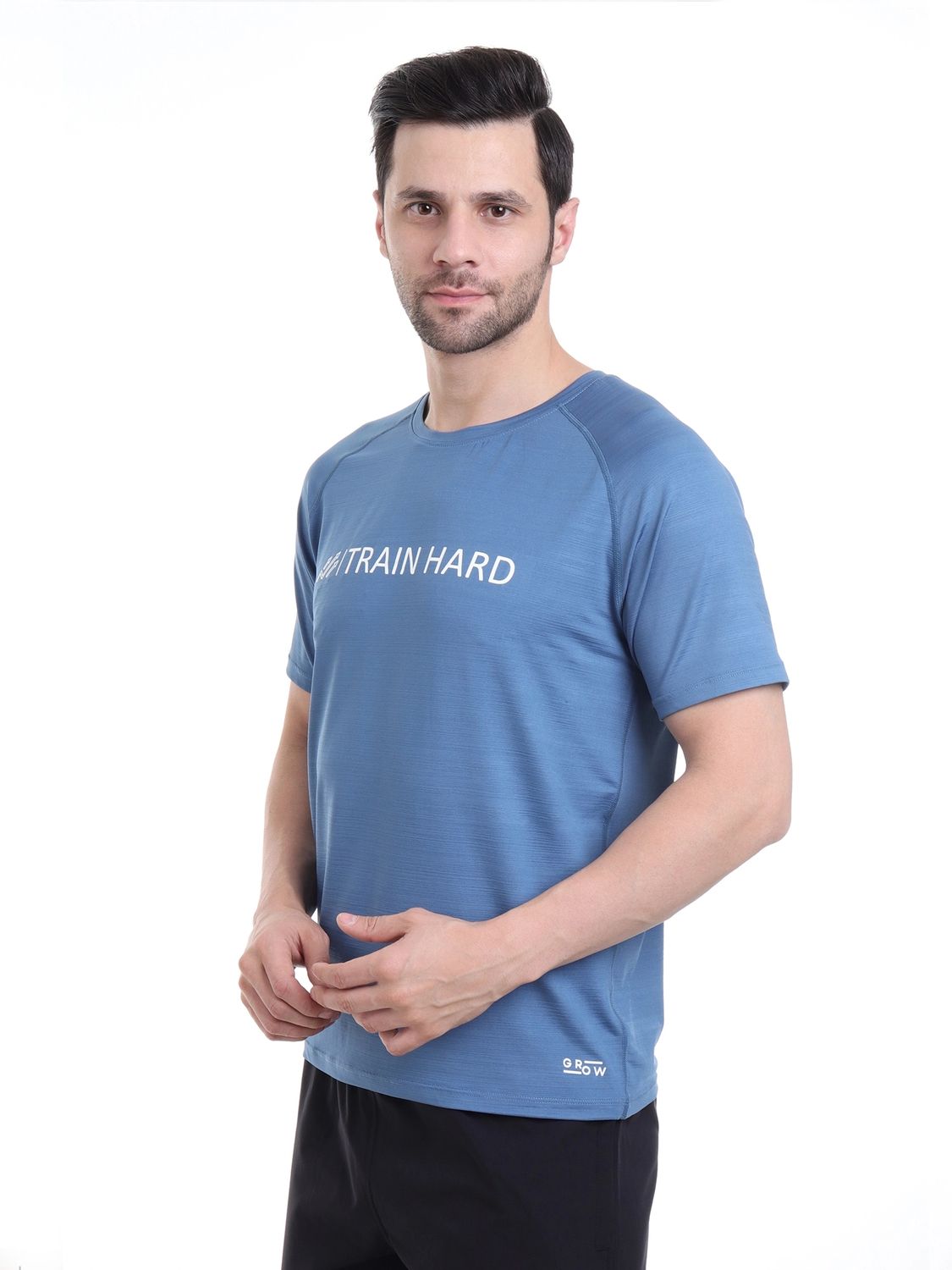 Grow Ultra Spandex Round Neck T shirt
