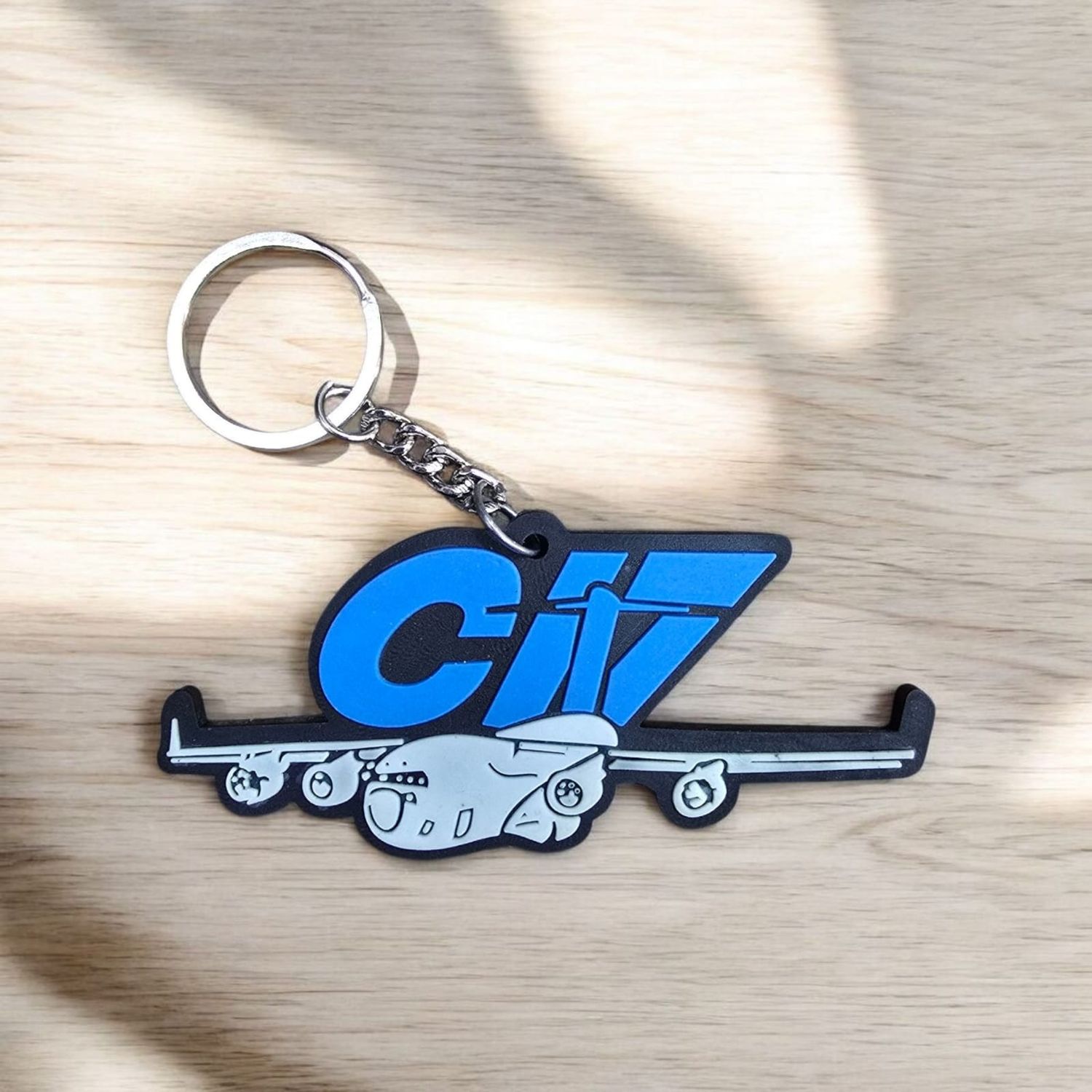 C17 Silicon Keyring