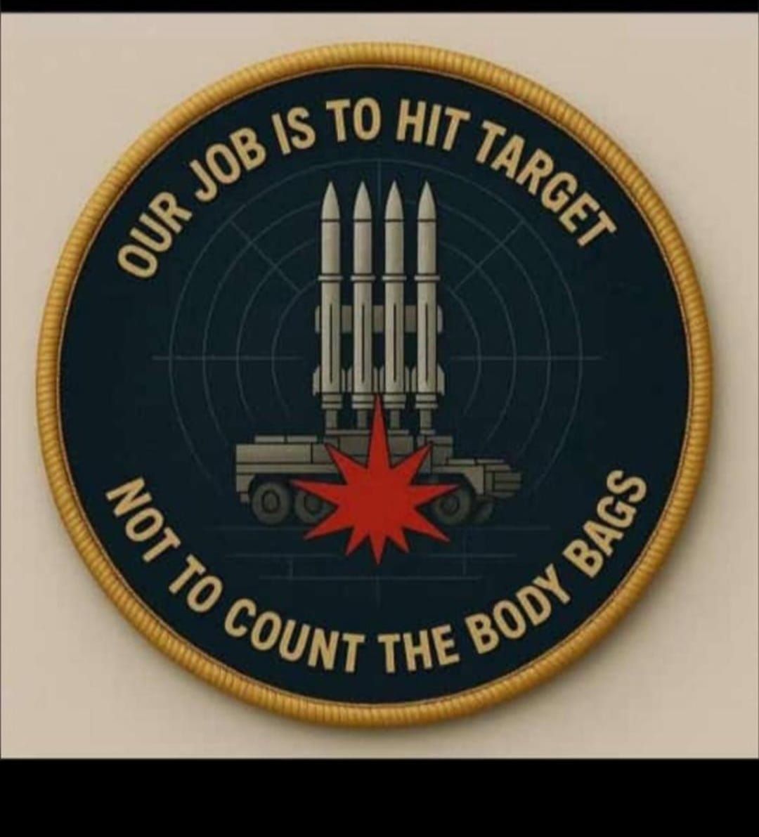 Our Job Is To Hit Target Missile Silicon Patch