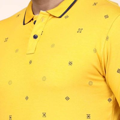 Palm Island Cotton Collar T shirt