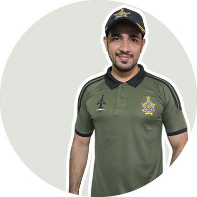 Airforce Green Collar T Shirt