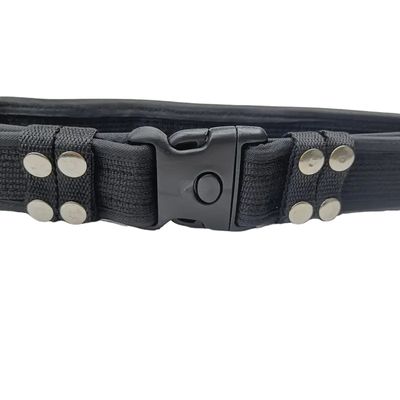 LOC Push Button Black Fiber Combat Belt