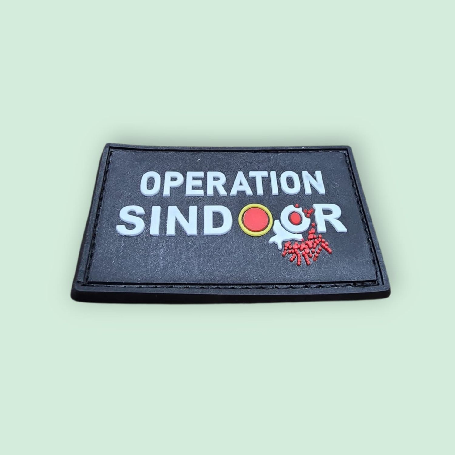 Operation Sindoor Silicon Arm Patch