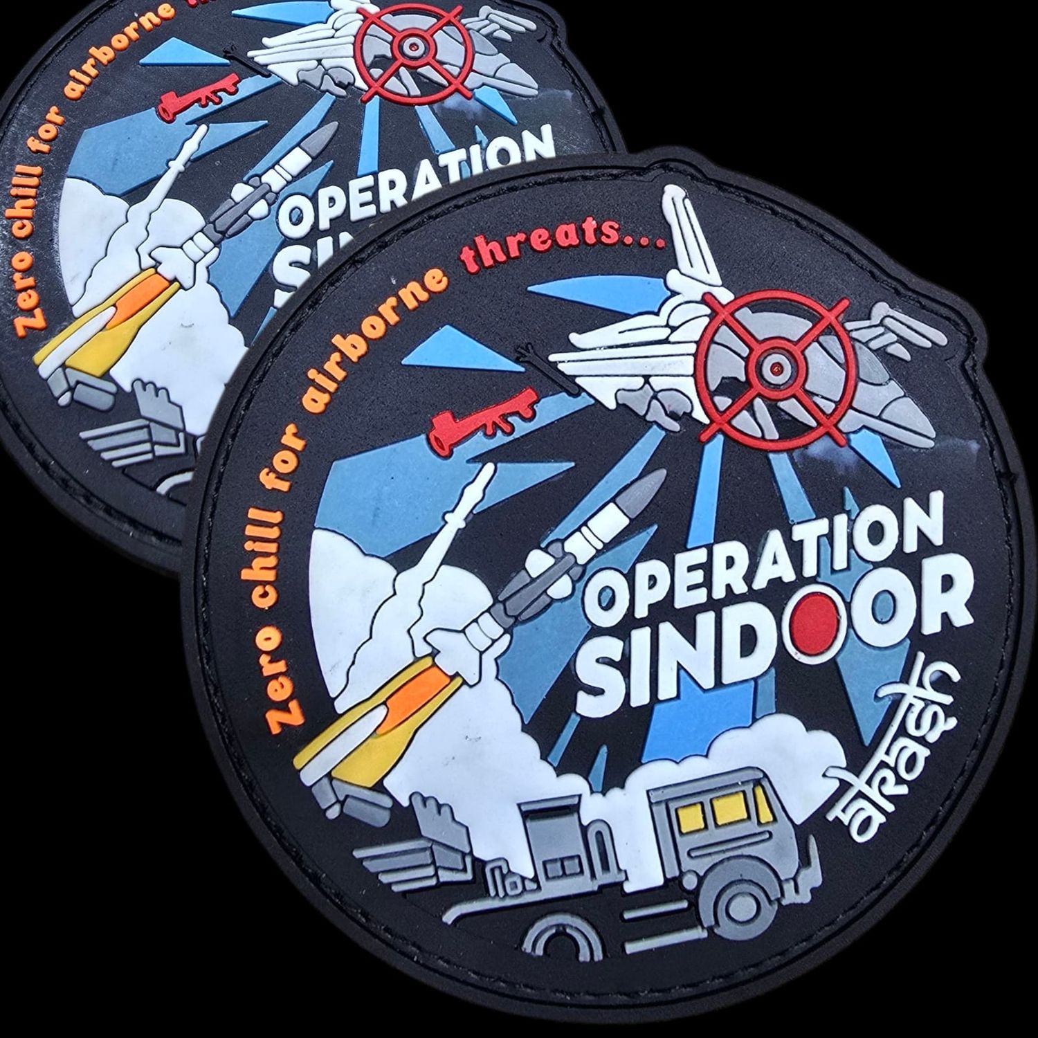 Aakash Operation Sindoor Overall Patch
