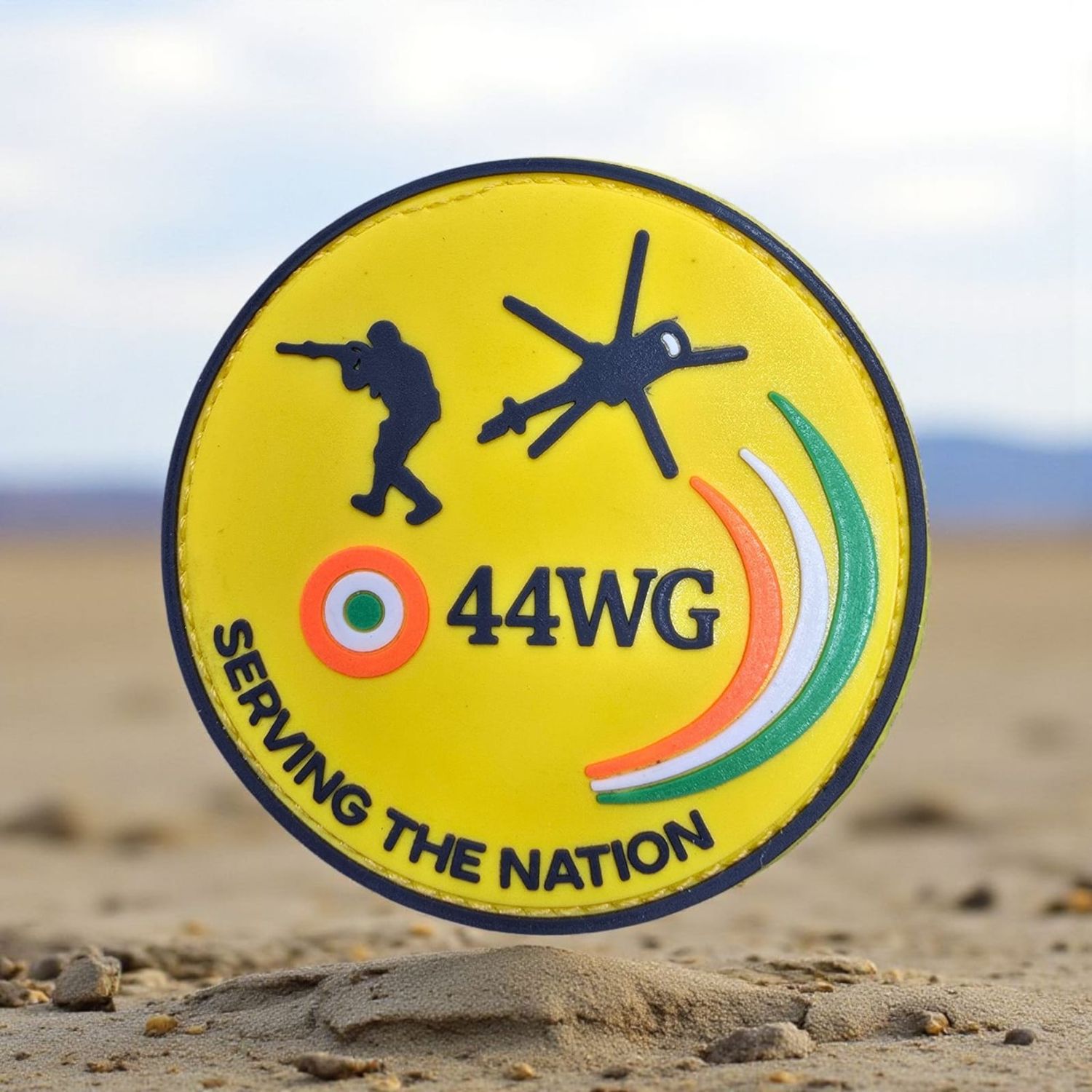 44wing airforce silicon Patch