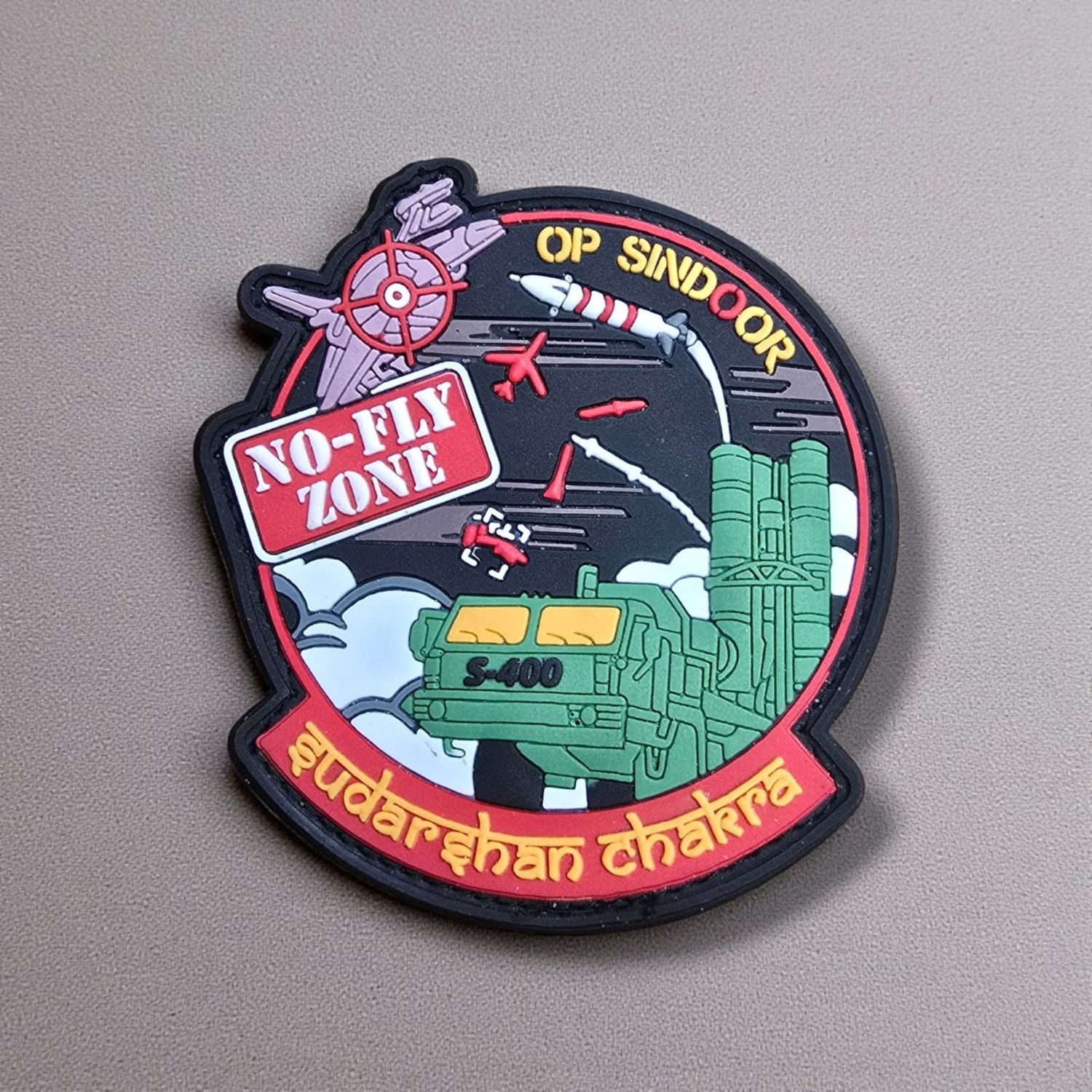 S400 No Fly Zone Overall Patch