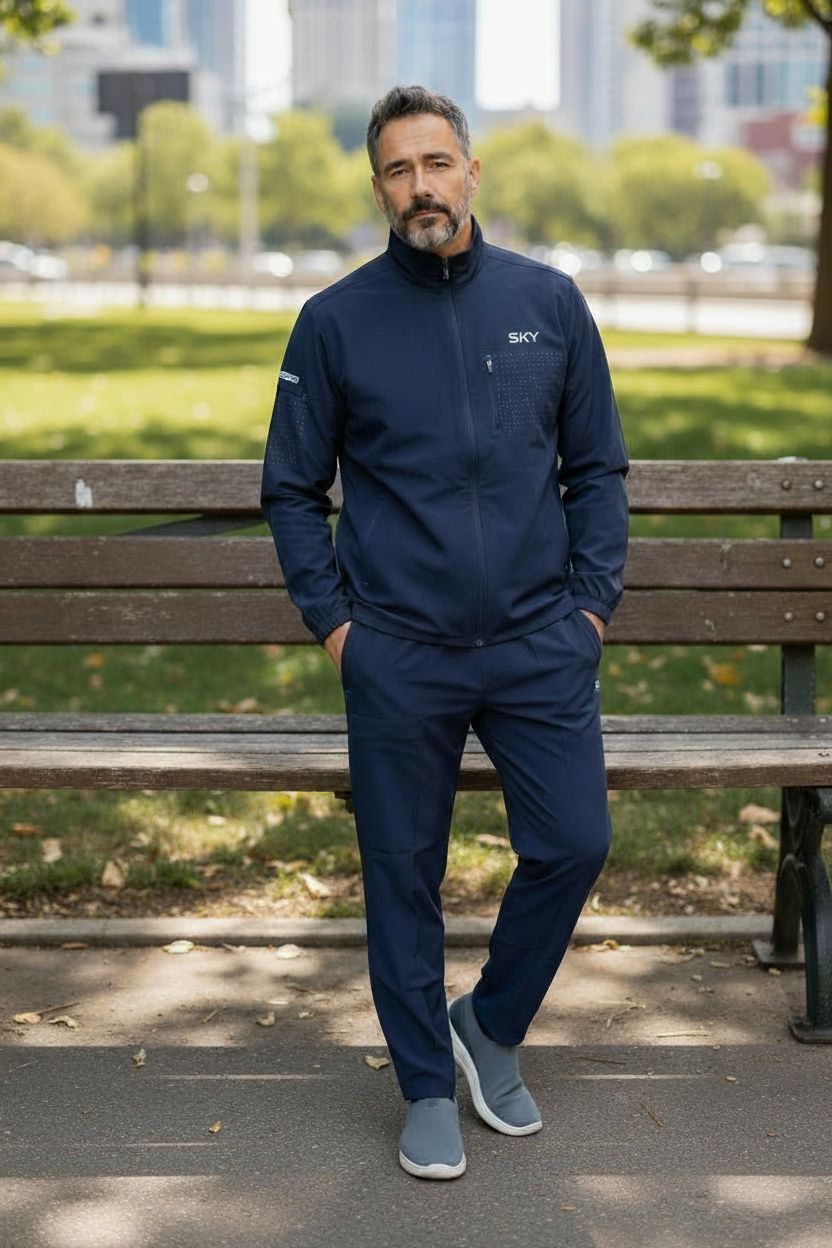 Sky Sports Laser Cut Ns Spandex Tracksuits