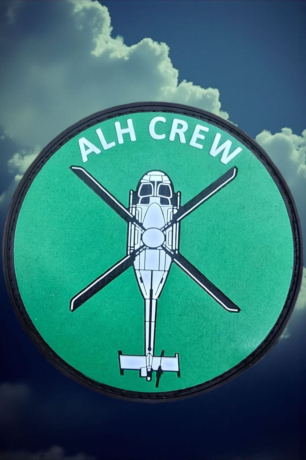 ALH Crew Silicon Overall Patch