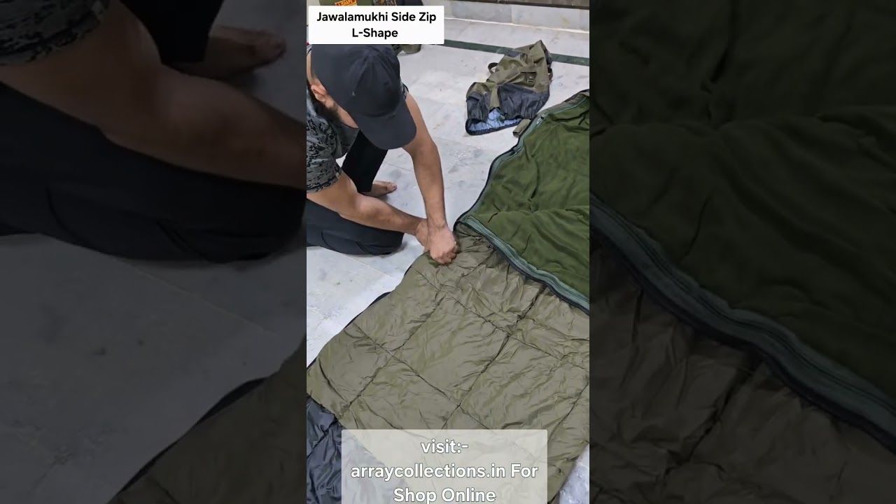 Sleeping Bag Jawalamukhi Side Zip 