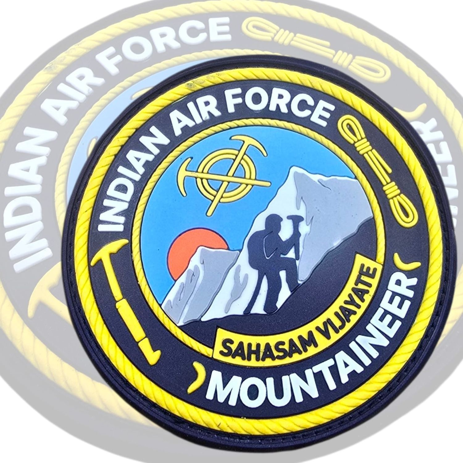 Airforce Mountaineer Silicon Patch
