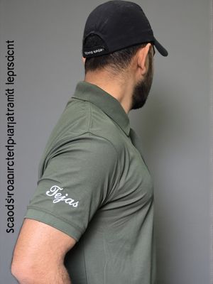 Tejas Matty Collar T shirt