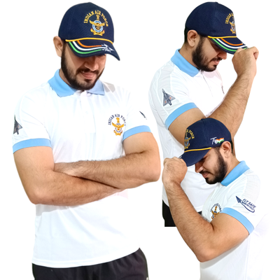 Airforce Drifit Sky Collar T shirt