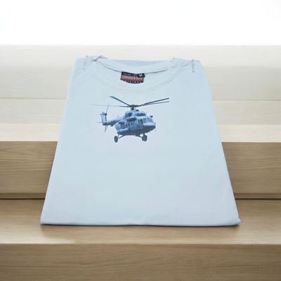 3D Helicopter Lycra T shirt