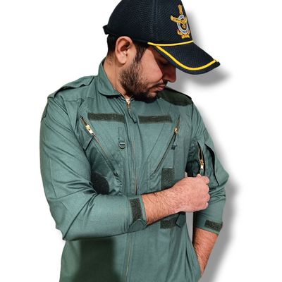 Overall Airmen Golden Lycra 1800