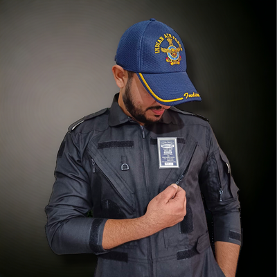 Overall Blue Lycra-1300