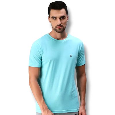 ONN Men's Half Sleeves Round Neck 100% Cotton T-Shirt