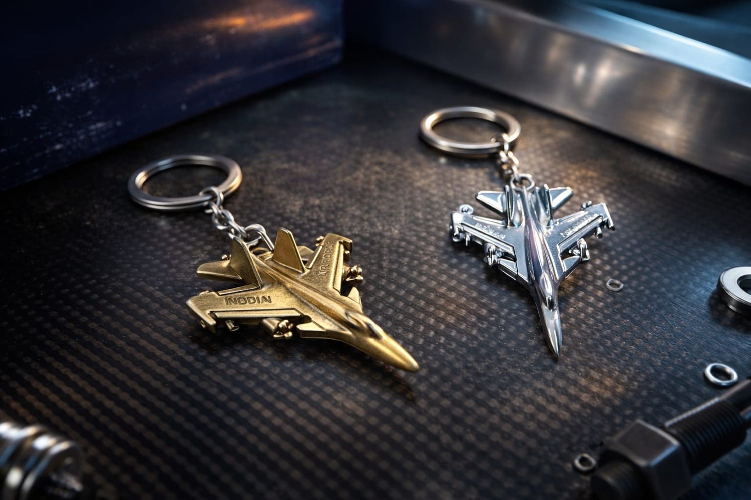 Su30 Metal Keyring