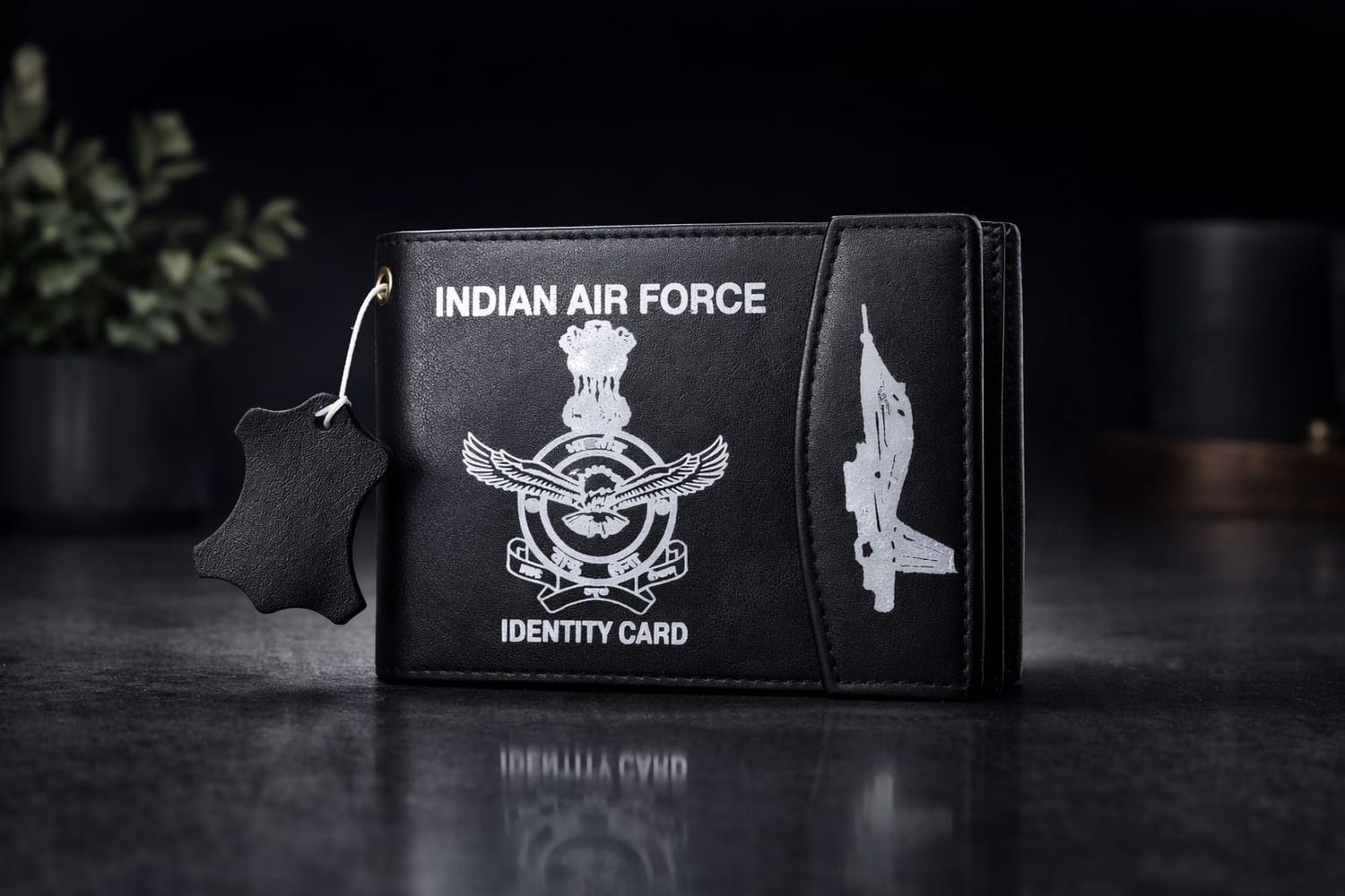 Airforce Ship Leather Id Cover