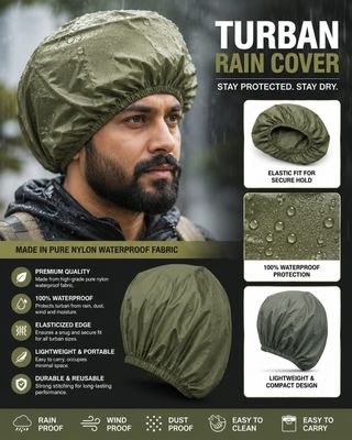 Turban Pagdi Waterproof RainCover