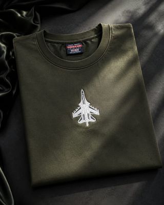 Su30 Green Pure Lycra T shirt