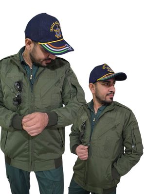Airforce Green Overalls Flying Jacket