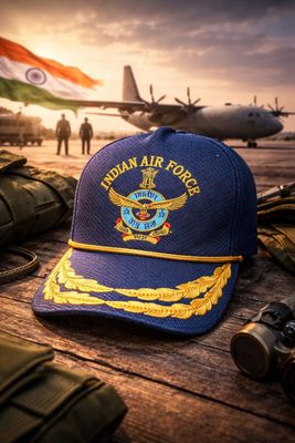 Airforce Double Braide Officers Overall Cap