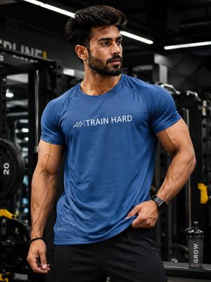 Grow Ultra Spandex Round Neck T shirt