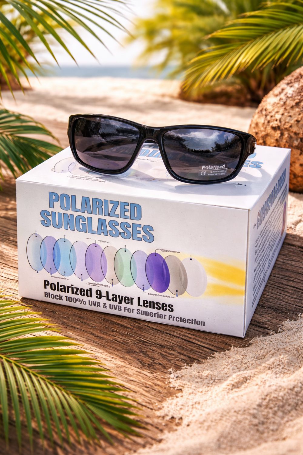 Tees 9 Layered Polarized Goggles