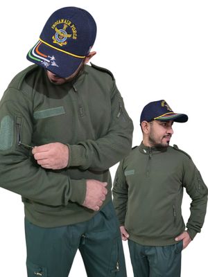 Array 5 zipper Swead Shirt