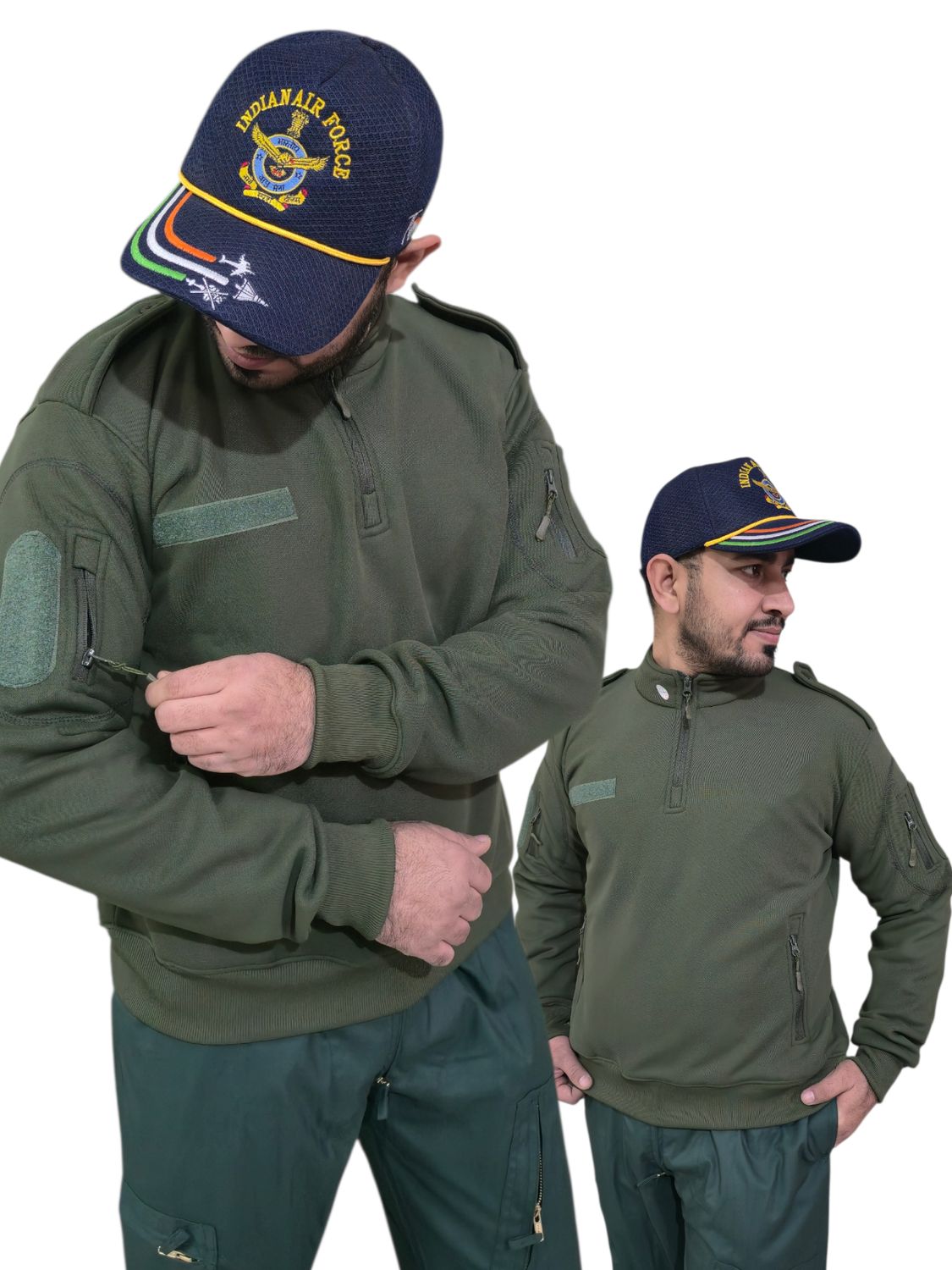 Array 5 zipper Swead Shirt