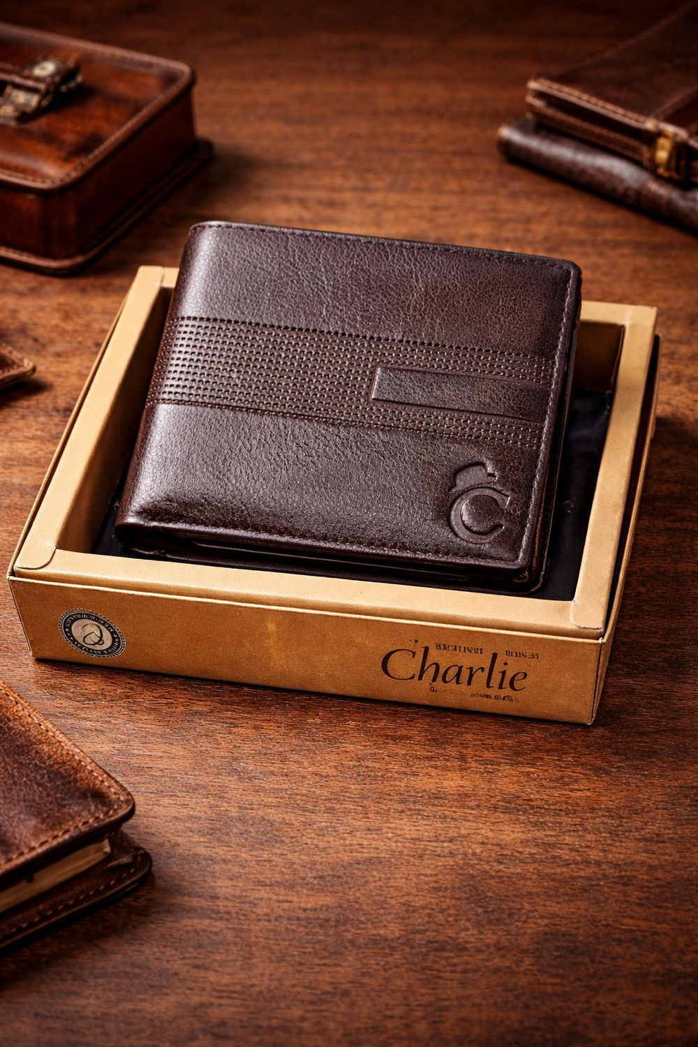 Charlie Premium Leather Wallet 304/550B